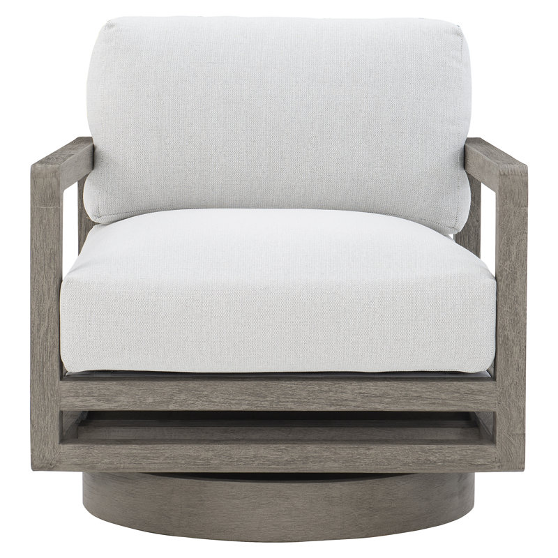 Tanah Outdoor Teak Swivel Lounge Chair