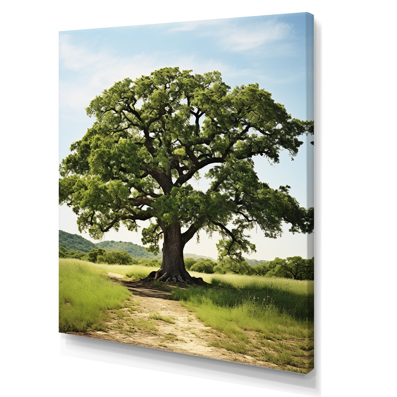 Paysage avec des impressions sur toile, Toile tendue, H 20 po x l 12 po x P 1 po