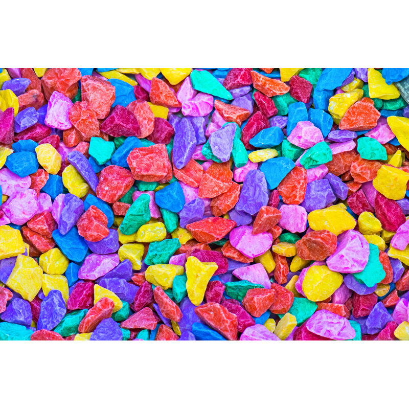 Colourful Stones by Appfind - Wrapped Canvas Print, 30cm H x 46cm W