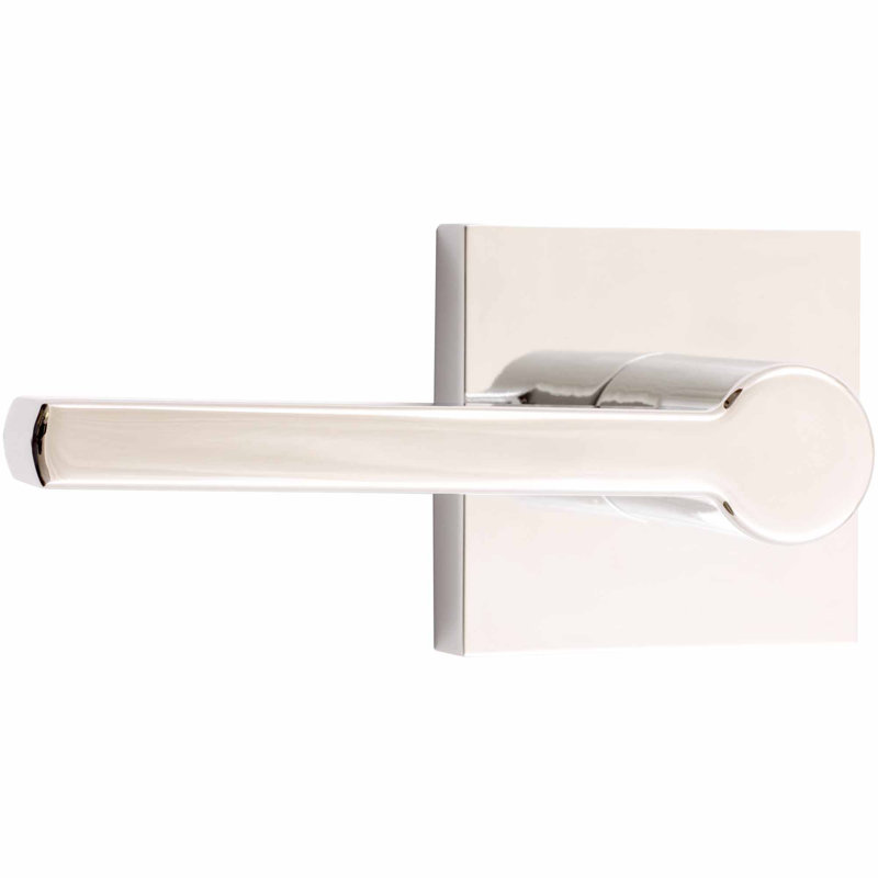 Single Dummy Door Lever, Polished Chrome