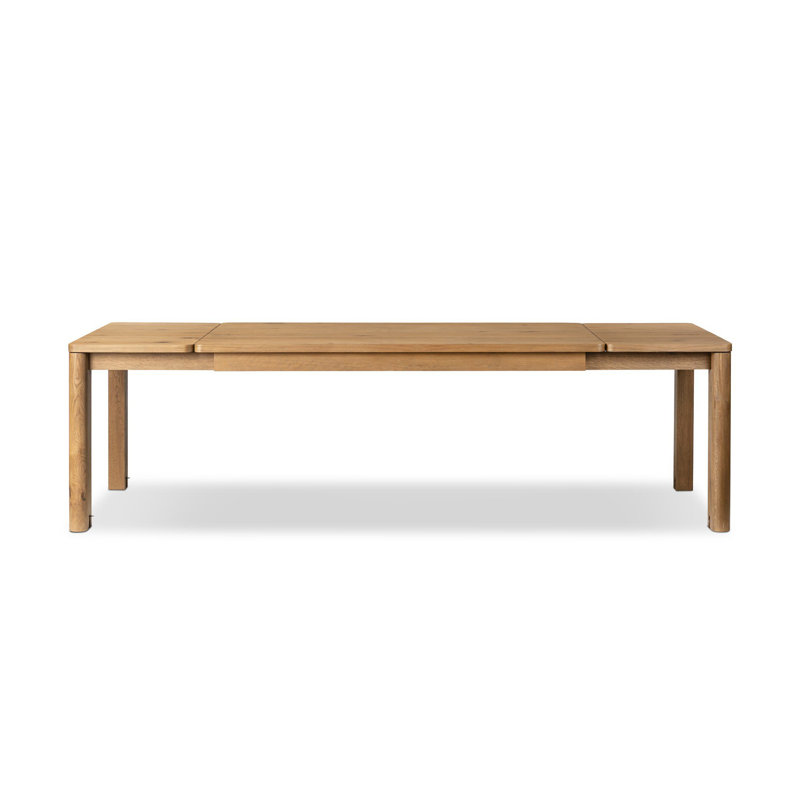 Table de salle à manger Arno Noeline, H 30 po x l 65 po x P 42 po, Chêne usé