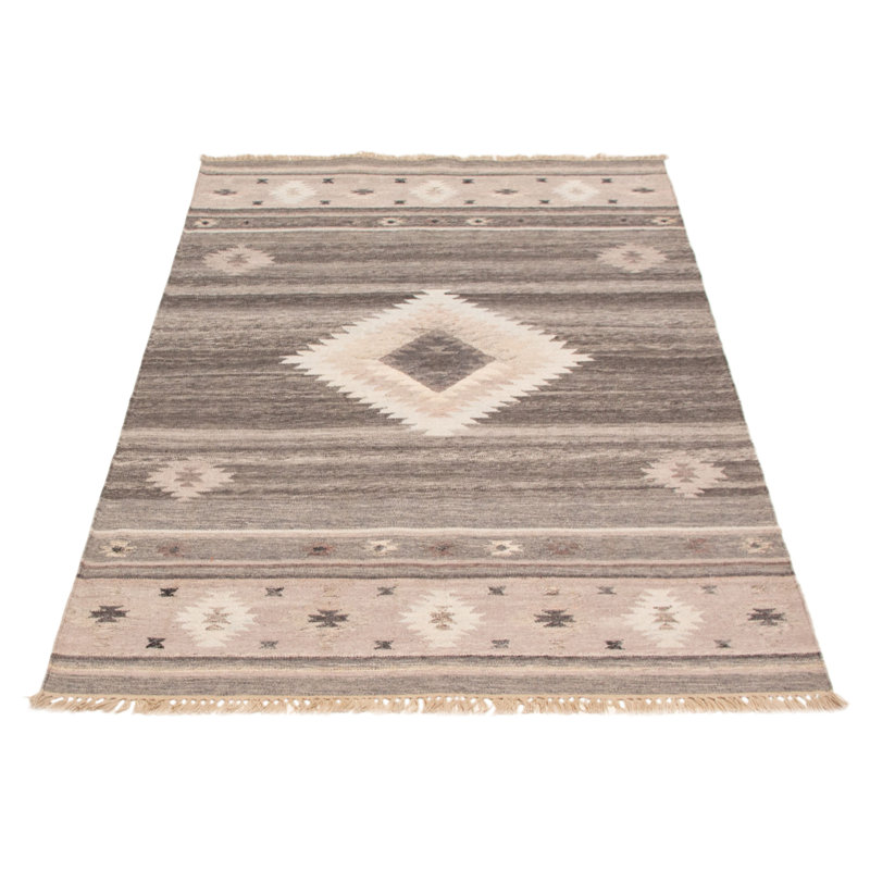 Ankara FW Grey Kilim 5'4" x 8'1"