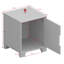 Schwarz Bedside Table-1798845693