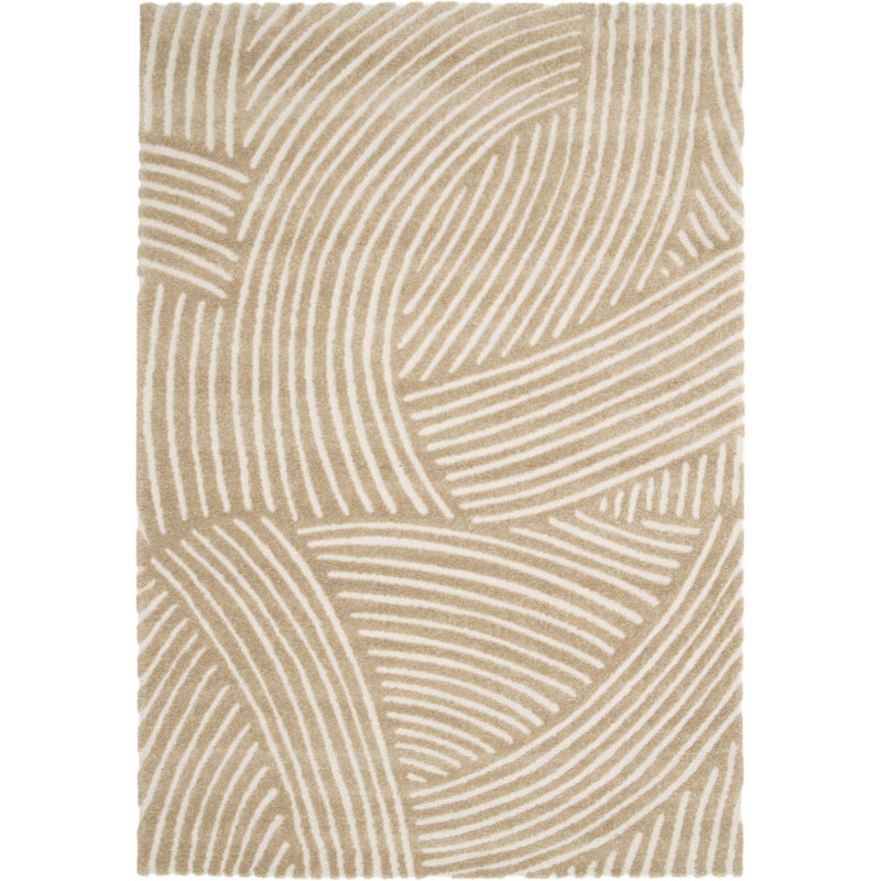 Abstract Area Rug, Rectangle 200 x 290 cm