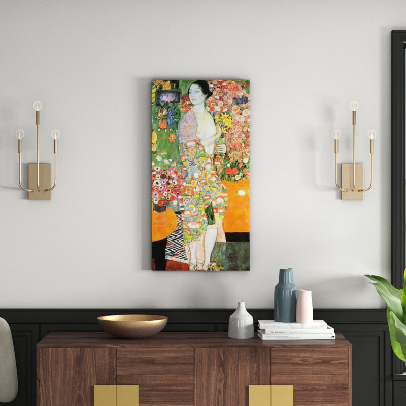 Gustav Klimt - Wrapped Canvas Painting, 100cm H x 50cm W x 1.8cm D