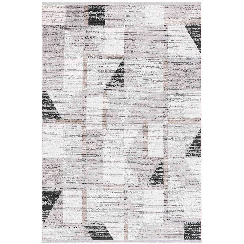 Mezon Geometric Indoor Rug, Rectangle 2'8" x 5'