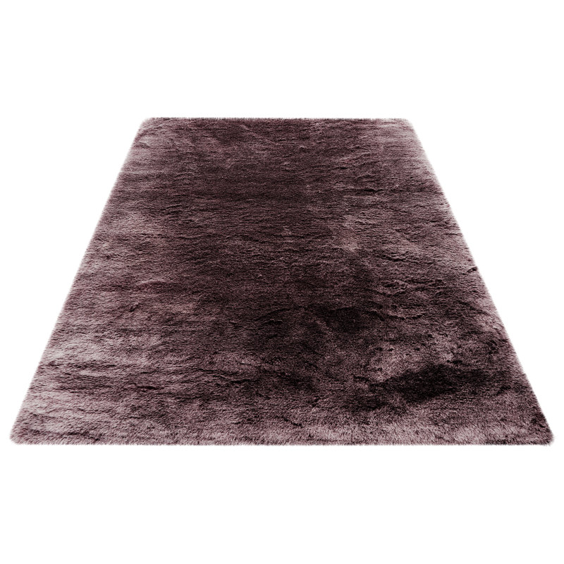 Fanelli Solid Colour Hand Woven Area Rug, Rectangle 120 x 170cm