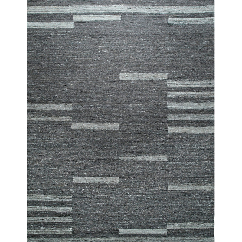 Tapis gris et ivoire Cassandra Clara, 10' x 14'