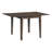Rabea Counter Height Drop Leaf Mango Solid Wood Dining Table