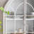 White Solid + Manufactured Wood+Glass Display Cases