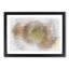 The Eye of a Yellow Sunflower Sketch - Picture Frame Graphic Art Print-56875017-56875018