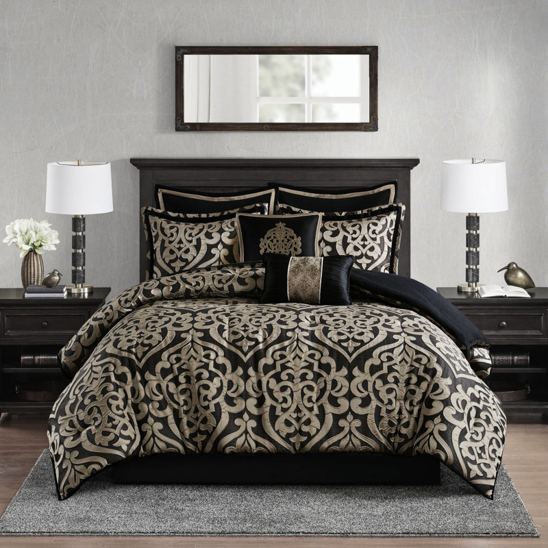 8 pièces Édredon très grand, texture, coussins décoratifs, tissage lavable à la machine,
