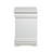 1Pc Traditional Classic White Finish 2-Drawers Nightstand Wooden Bedroom Furniture-1645385380