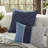 Premium Microsuede 7-piece Bedding Sets, Navy Blue Comforter For Cal King, Modern Transitional Style