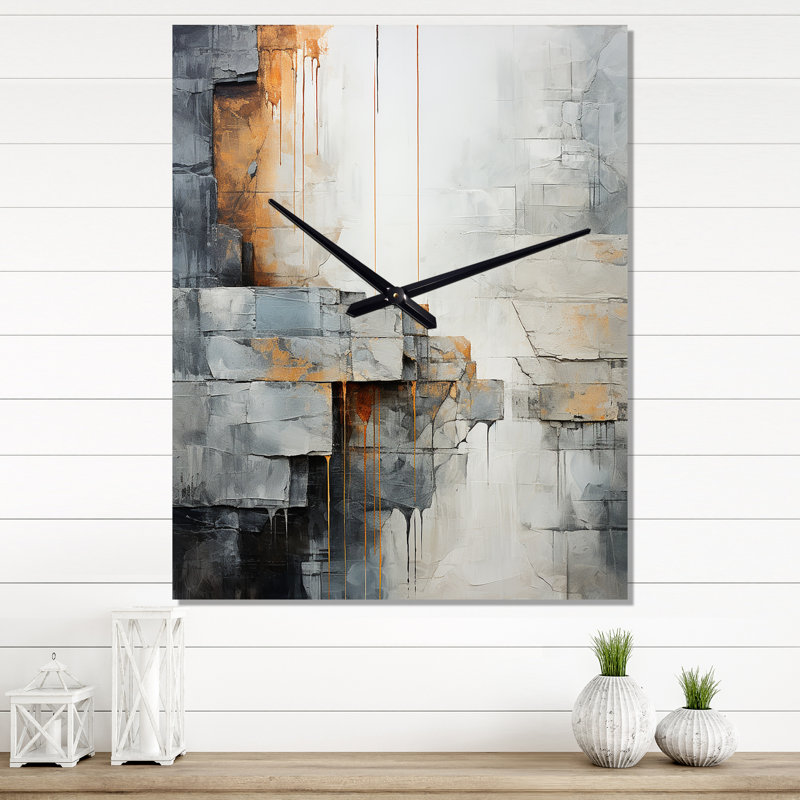 Horloge murale Abbiss - Waterfall, Très grand