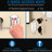 0.82 Cubic Ft Left Opening Biometric Wall Safe Beige - Easy To Program Fingerprint Module With Removable Shelf For Efficient Storage