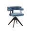 Mira Fabric Upholstered Swivel Dining Chair-767484935-767484955