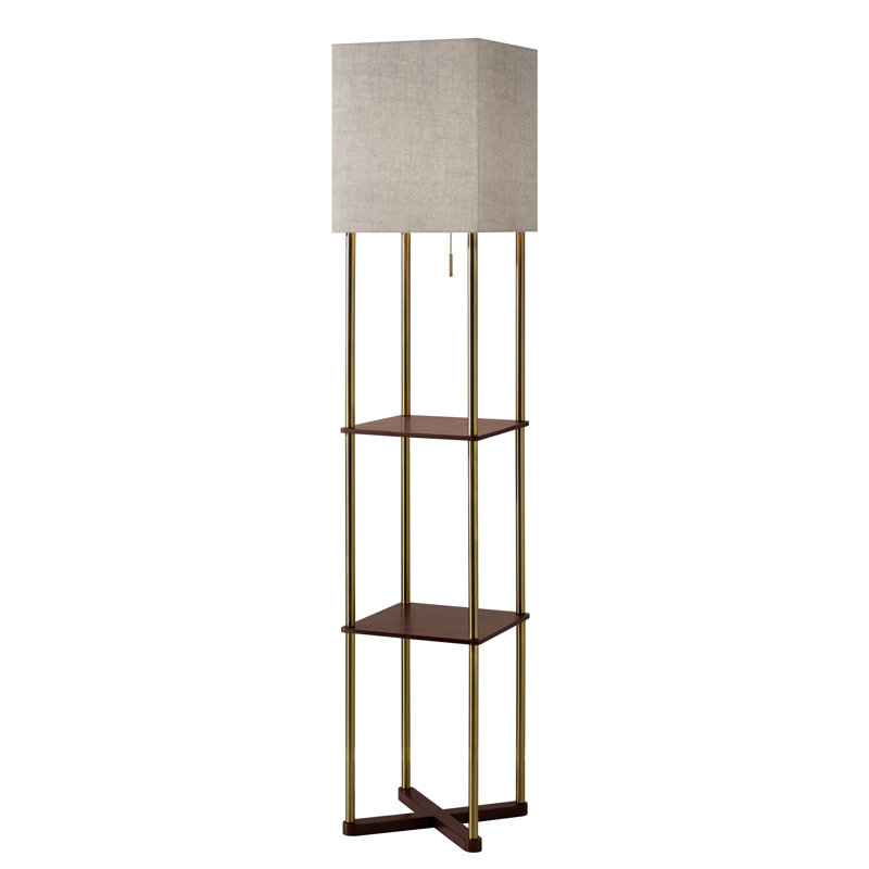 Lampe sur pied colonne 62 "Ilona, Naturel