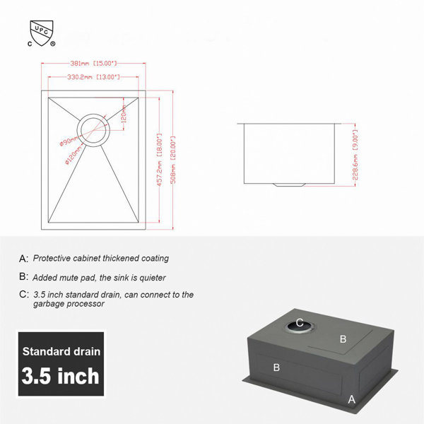 Dimensions du produit