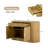 Constance 55.1'' Sideboard With 3 Doors-833182310