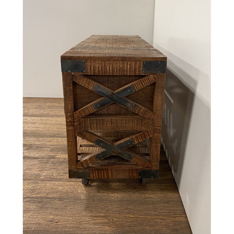 Falstaf 59'' Solid Wood Console Table