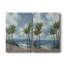 Coastal Palm Tree I - Toile tendue avec châssis de qualité supérieure - Prêt à être accroché-108969750