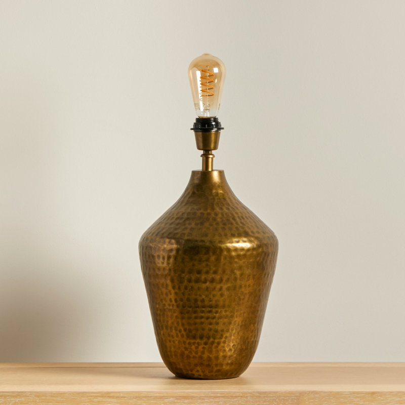 Adoram Metal Lamp Base Lamp, Gold