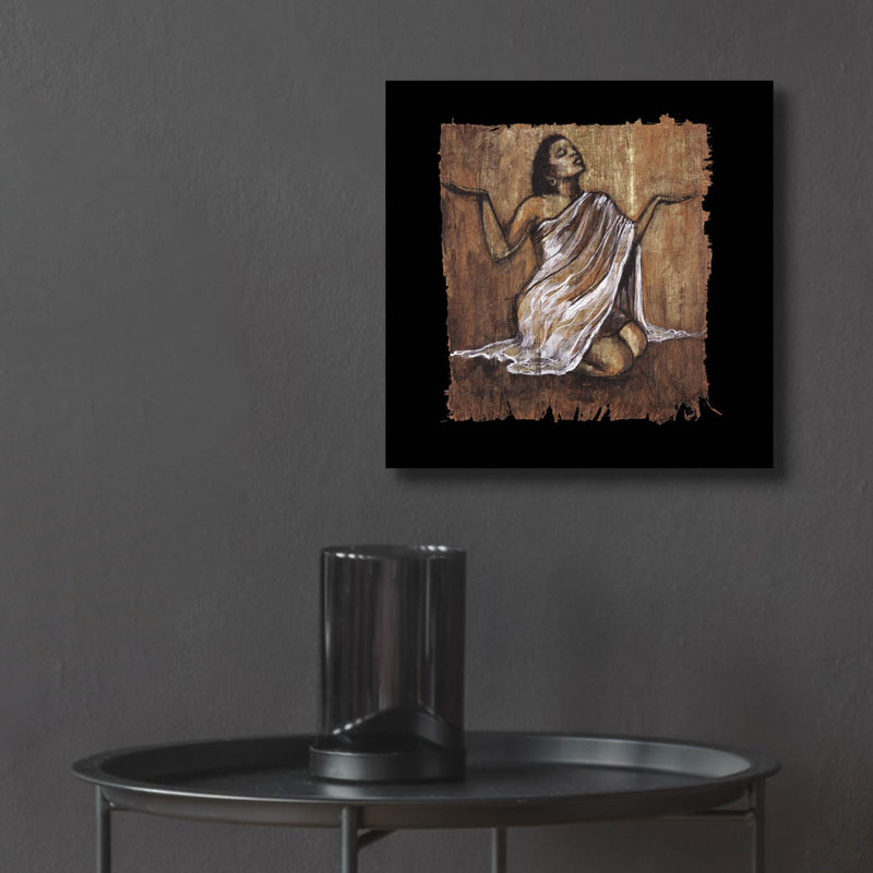 «Soulful Grace IV» par Monica Stewart, H 12 po x l 12 po x P 0,13 po