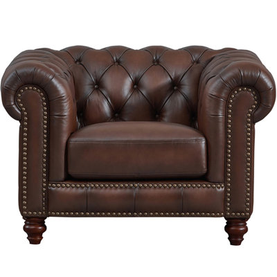 Anitza Upholstered Chesterfield Chair