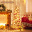 Arbre de Noël artificiel 4,5 pi avec lumières de Noël 4,5 pi-1629400410
