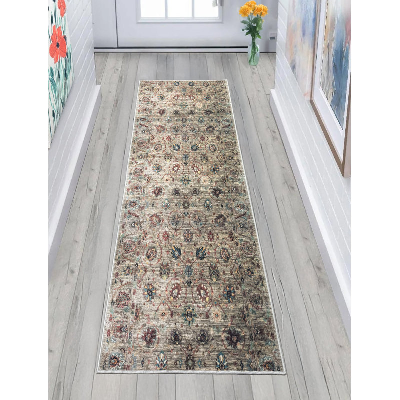Tapis de couloir antidérapants sur mesure, Rectangle 2 pi 1 po x 4 pi