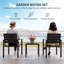 2 - Person Patio Dining Set with Square Table-954498056