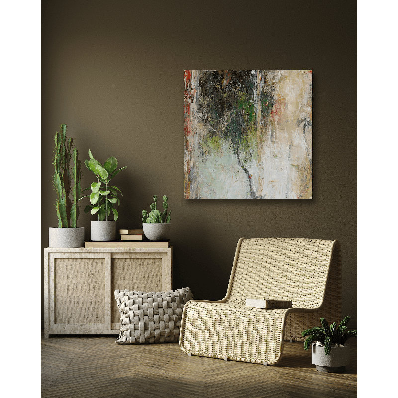 Abstract Tree By John Beard - Gallery Wrapped Canvas Print Print by John Beard, 40" H x 40" W x 1.5" D, Unframed Canvas