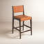 Tabouret en cuir Wayne-1511700095