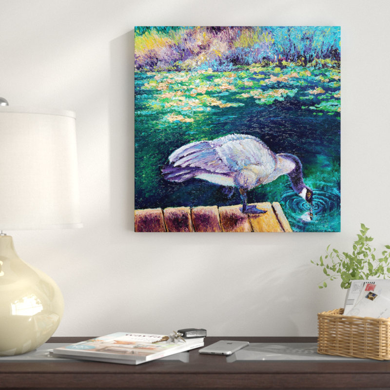 Reflecting Panel I by Kimberly Adams - Gallery-Wrapped Canvas Giclée, 12" H x 12" W x 0.75" D, No Mat, Wrapped Canvas
