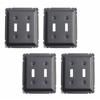 No Subject 1 - Gang Toggle Light Switch Standard Wall Plate