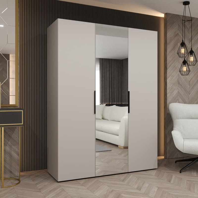 Taiyo Manufactured Wood Wardrobe, Cashmere