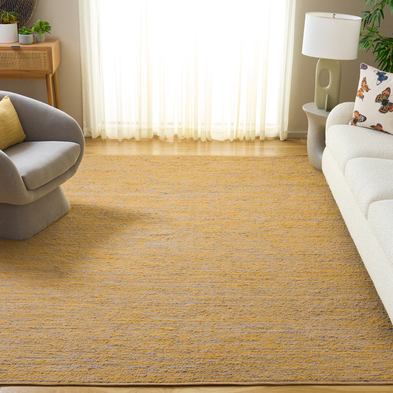 Montauk 535 Hand Woven Cotton No Pattern Rug, Rectangle 8' x 10'