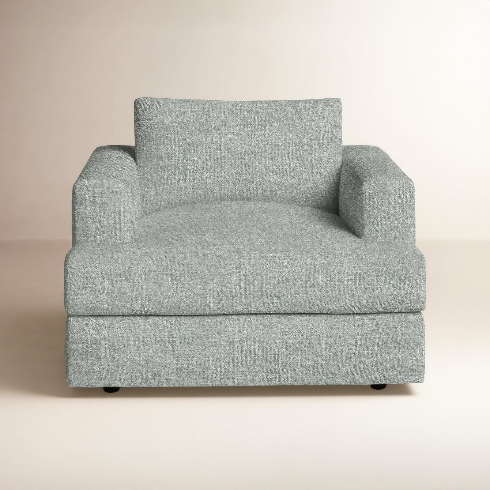 Cayden Upholstered Accent Chair, Conversation Capri Basketweave