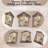 Resin Rustic Single Toggle Switch Cover Faux Deer Antler Design