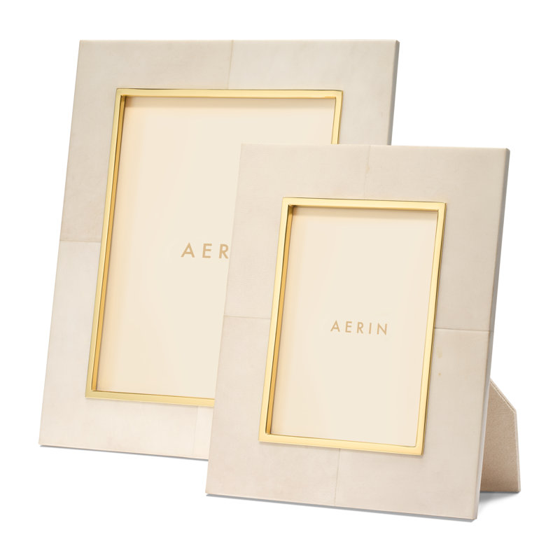 Livio Leather Picture Frame, 5" W x 7" H