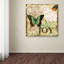 « papillons 4 », reproduction d’impression sur toile tendue-31330609