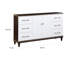 Commode 6 tiroirs l 66 po
