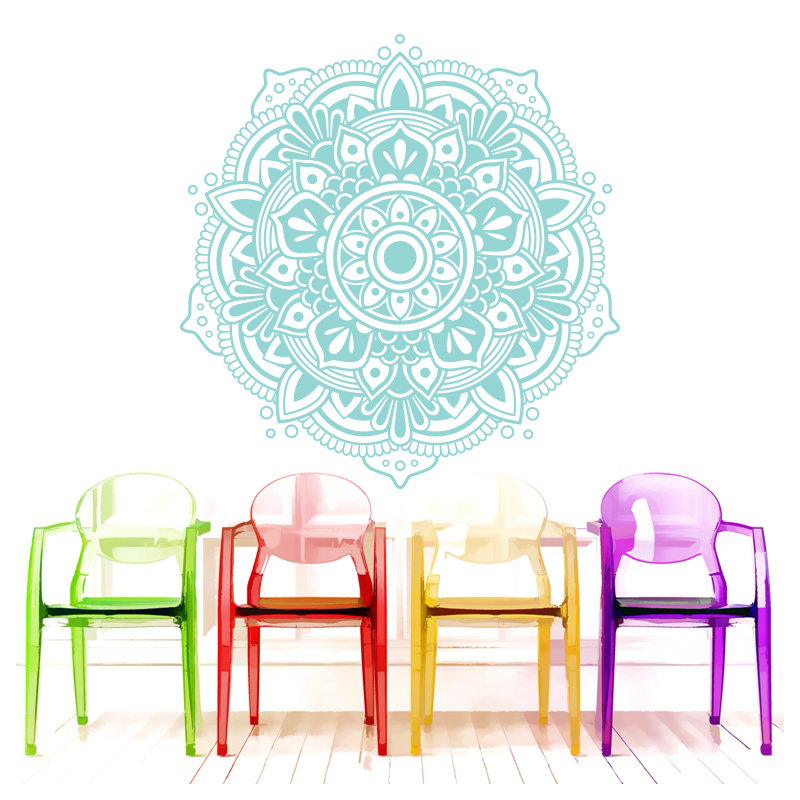 Décalcomanie murale bohémien Buller, Menthe
