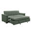 Charlotte 3 Seater Fabric Sofa Bed-129859885