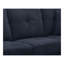 Canapé modulaire, bleu foncé