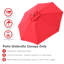 Abri de parasol de remplacement pour terrasse 8 pi Lannon-1295437622