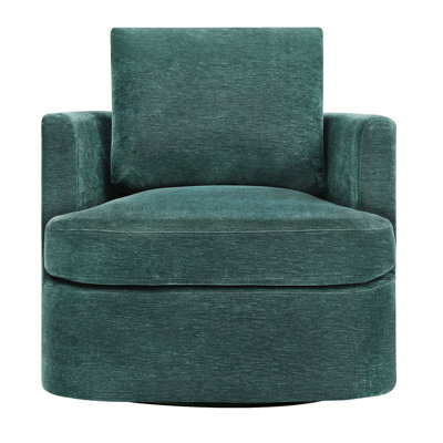 Jocqueline 32.3'' Wide Swivel Barrel Chair