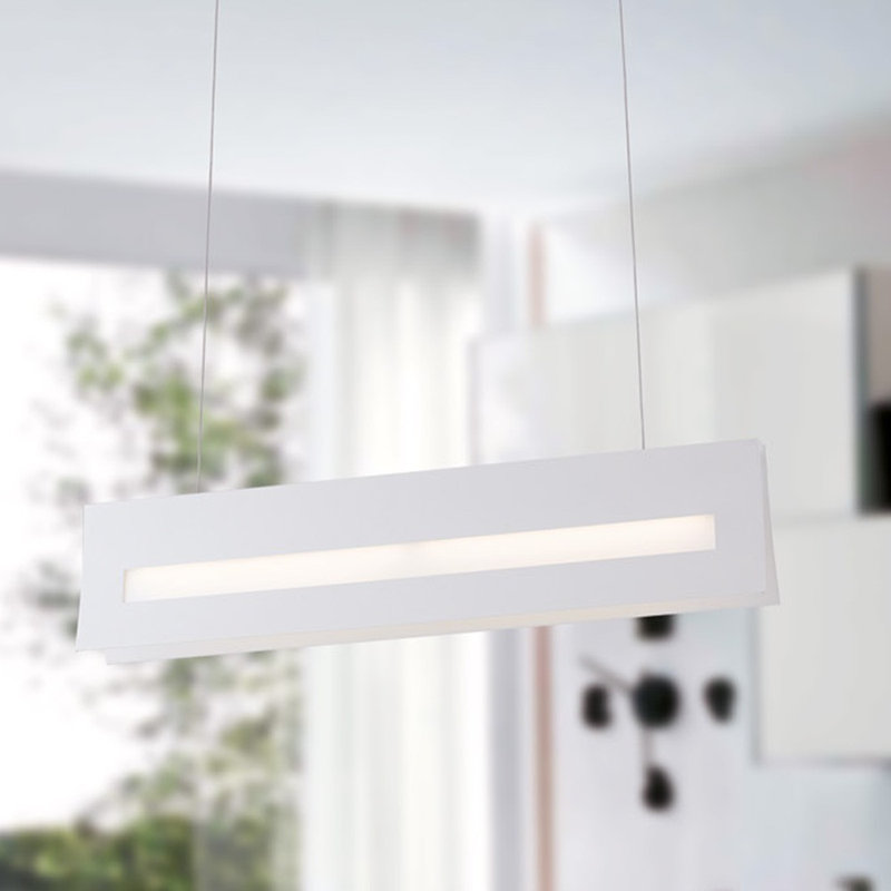 Vivian 1 - Light White LED Kitchen Island Pendant