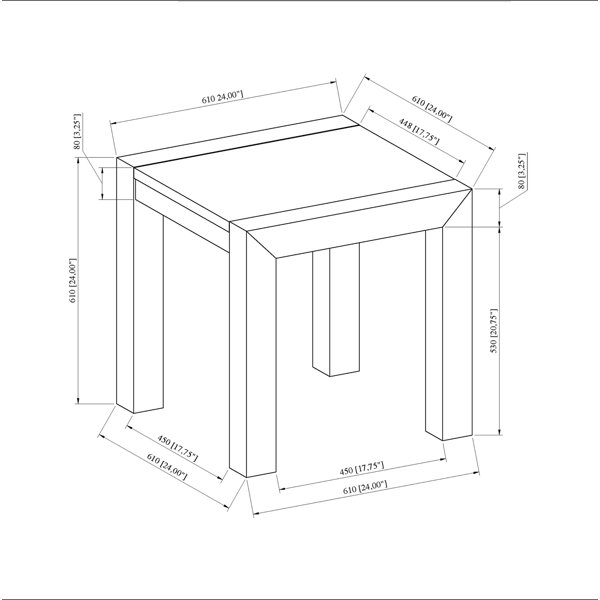 Dimensions du produit